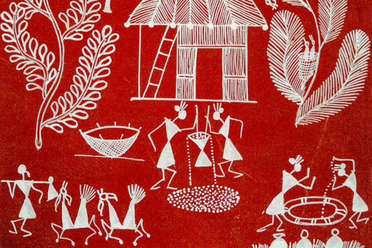 Traditional-art-and-crafts-in-India-_-Warli-Art